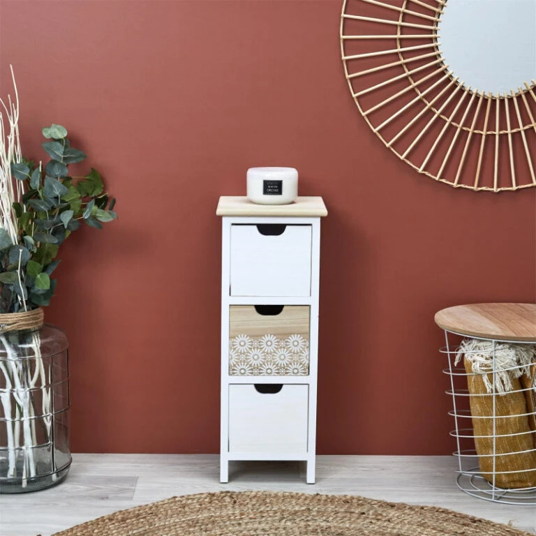 Havre de Paix -Havre de Paix chiffonnier 3 tiroirs chic naturel et blanc 1 768x768 1